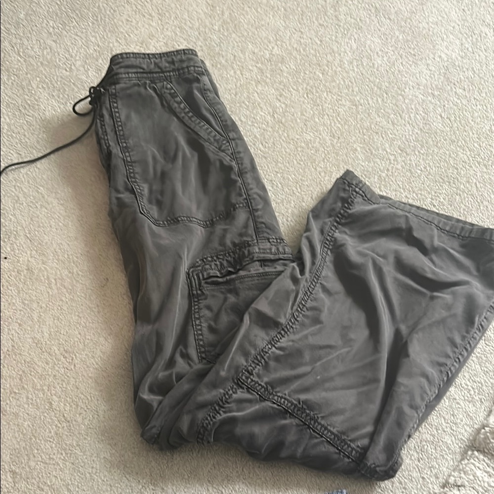 American Eagle Gray Casual Pants